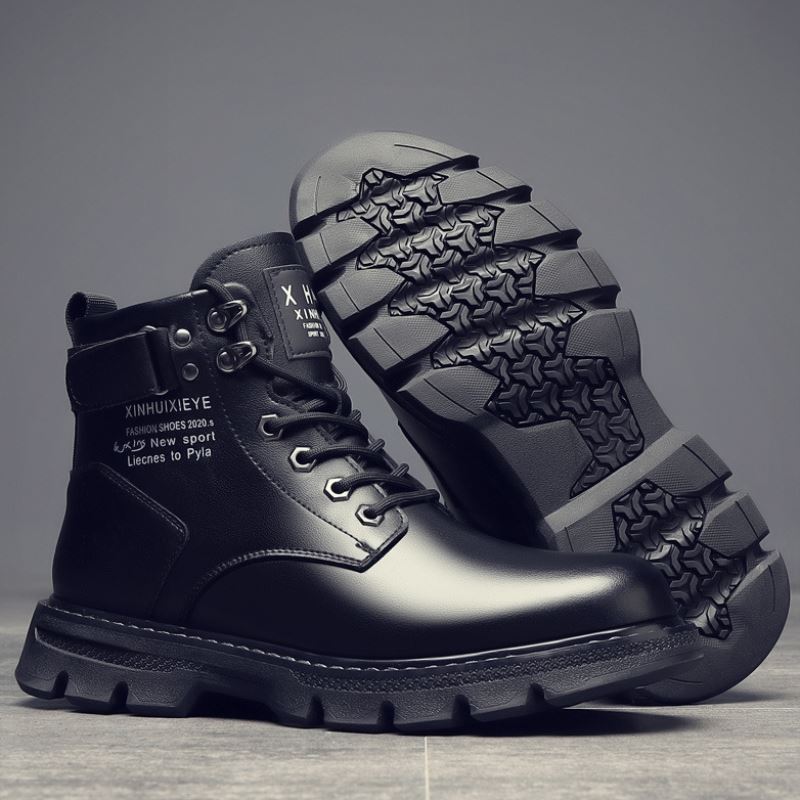 Youtube Leatherwork - Men's High-Top Work Boots Spring 2025