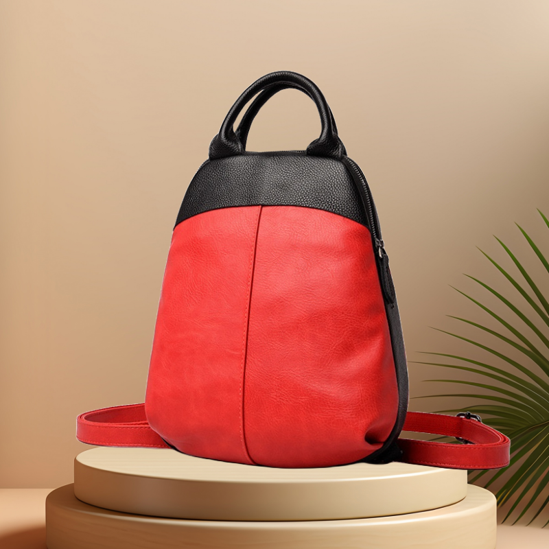 Leather Work Backpack - CFUN YA New Luxury Fashion Backpack