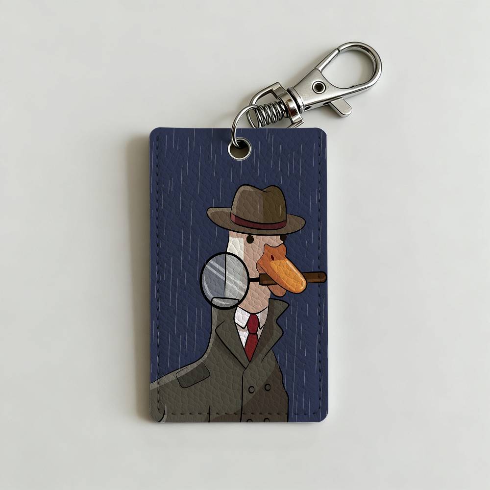 Cartoon Cute Goose Duck Badge  - Leather Work reseña y precio