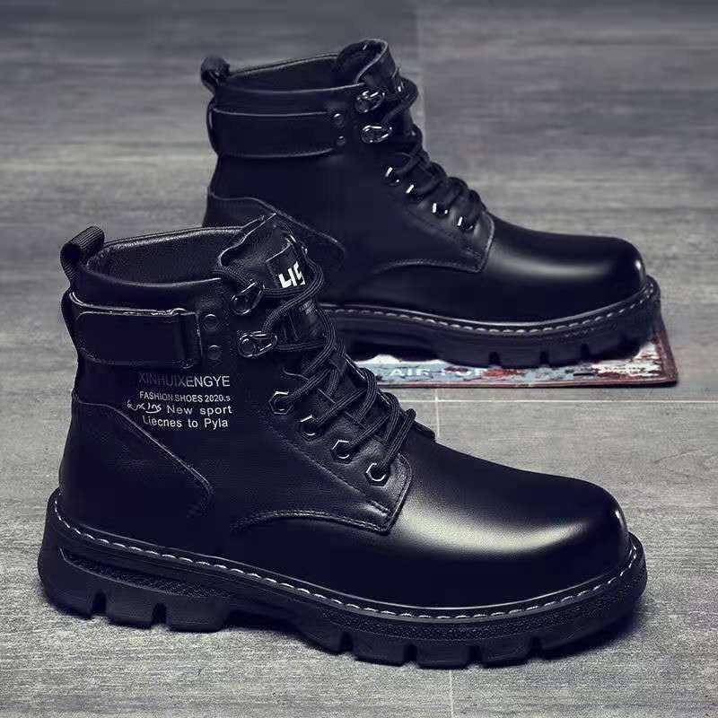 Men's High-Tube  Boots Waterpr - Youtube Leatherwork reseña y precio