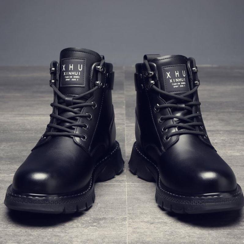 Men's High-Tube  Boots Waterpr - Youtube Leatherwork reseña y precio