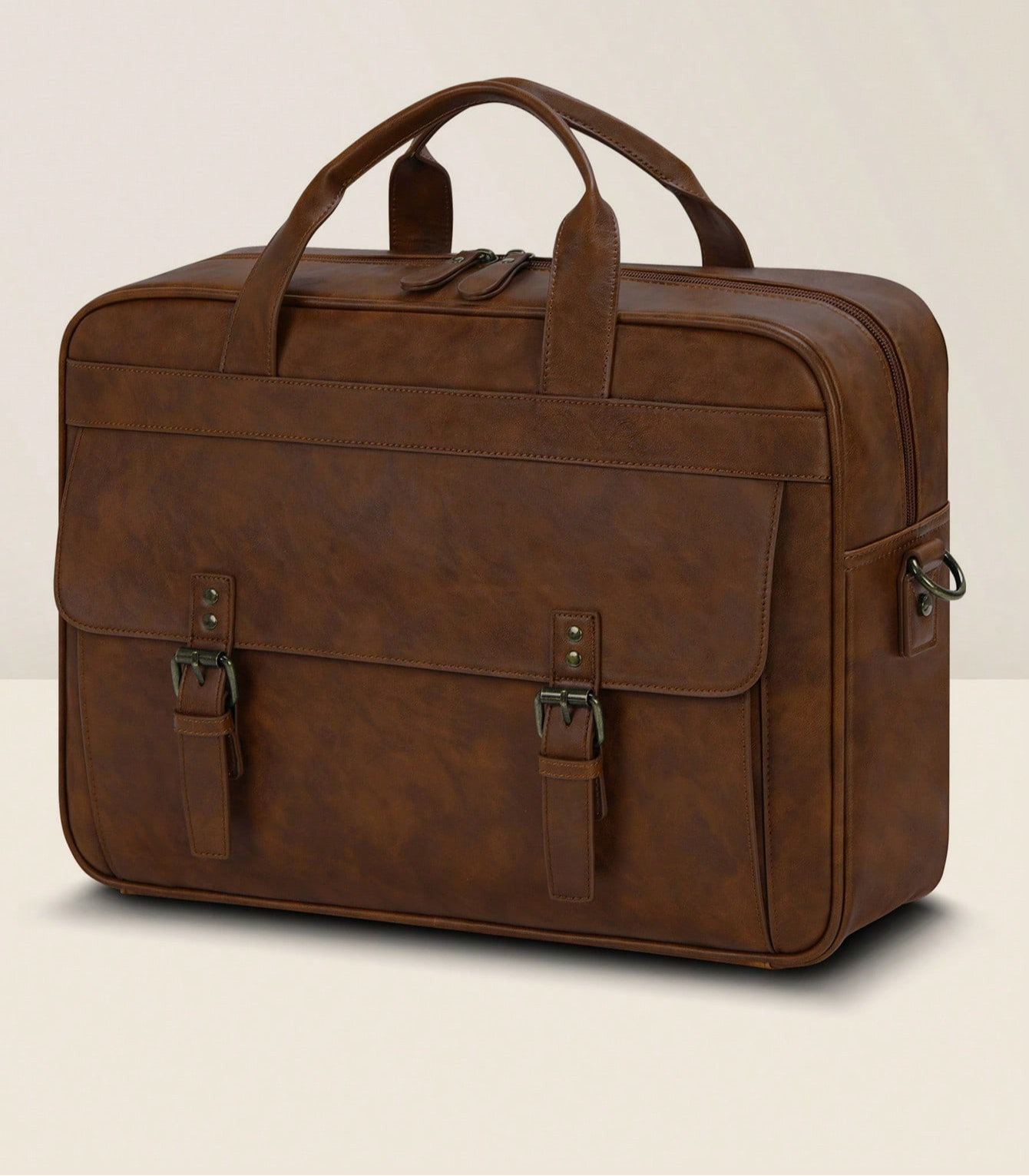 Vintage Leather Messenger Bag  - Leather Work Bag Mens reseña y precio