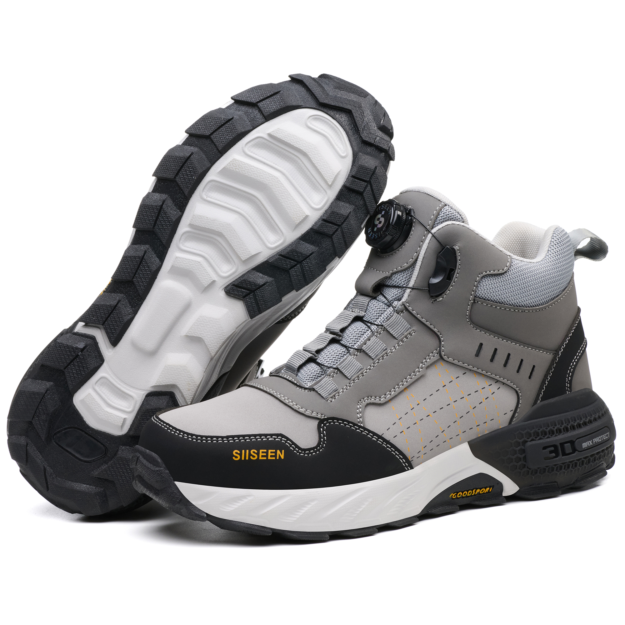 Men's Safety Shoes Steel Toe A - Leather Work Factory reseña y precio