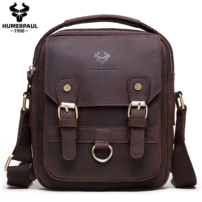 LAREET Men's Genuine Leather S - Leather Work Bag Mens reseña y precio