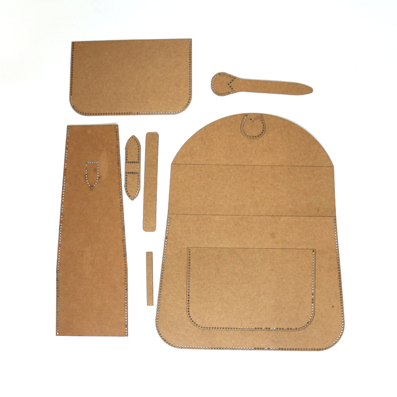 New Kraft paper template DIY l - Leatherwork Patterns reseña y precio