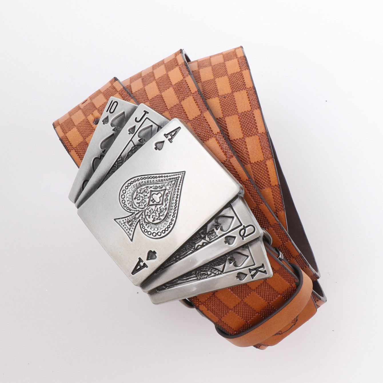 A men's and women's casual ret - Leather Works Belt reseña y precio