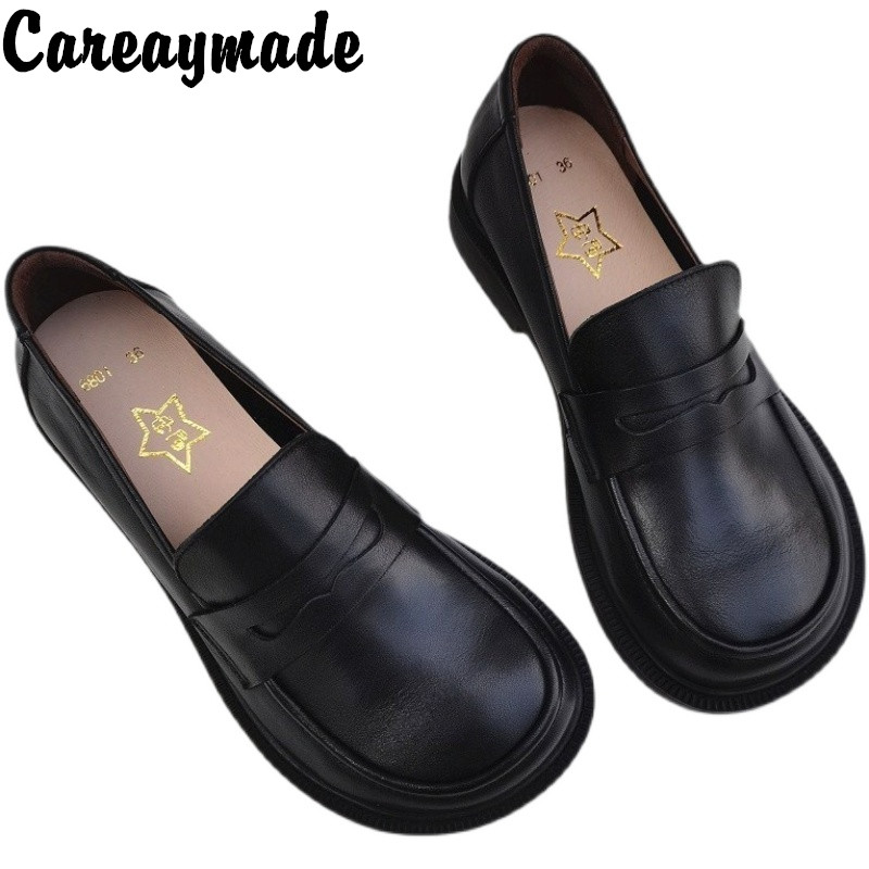 Careaymade-Women's Casual Shoe - Leather Work reseña y precio