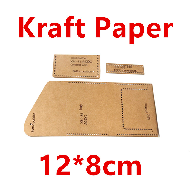 Handmade DIY Kraft Paper Sewin - Leatherwork Patterns reseña y precio