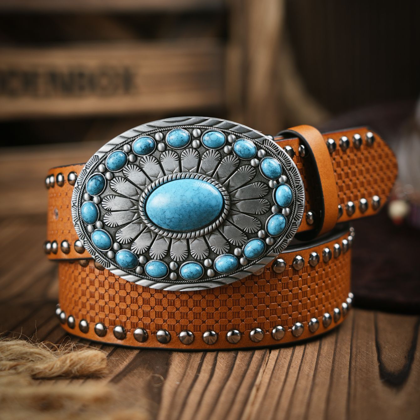 A men's and women's casual ret - Leather Works Belt reseña y precio