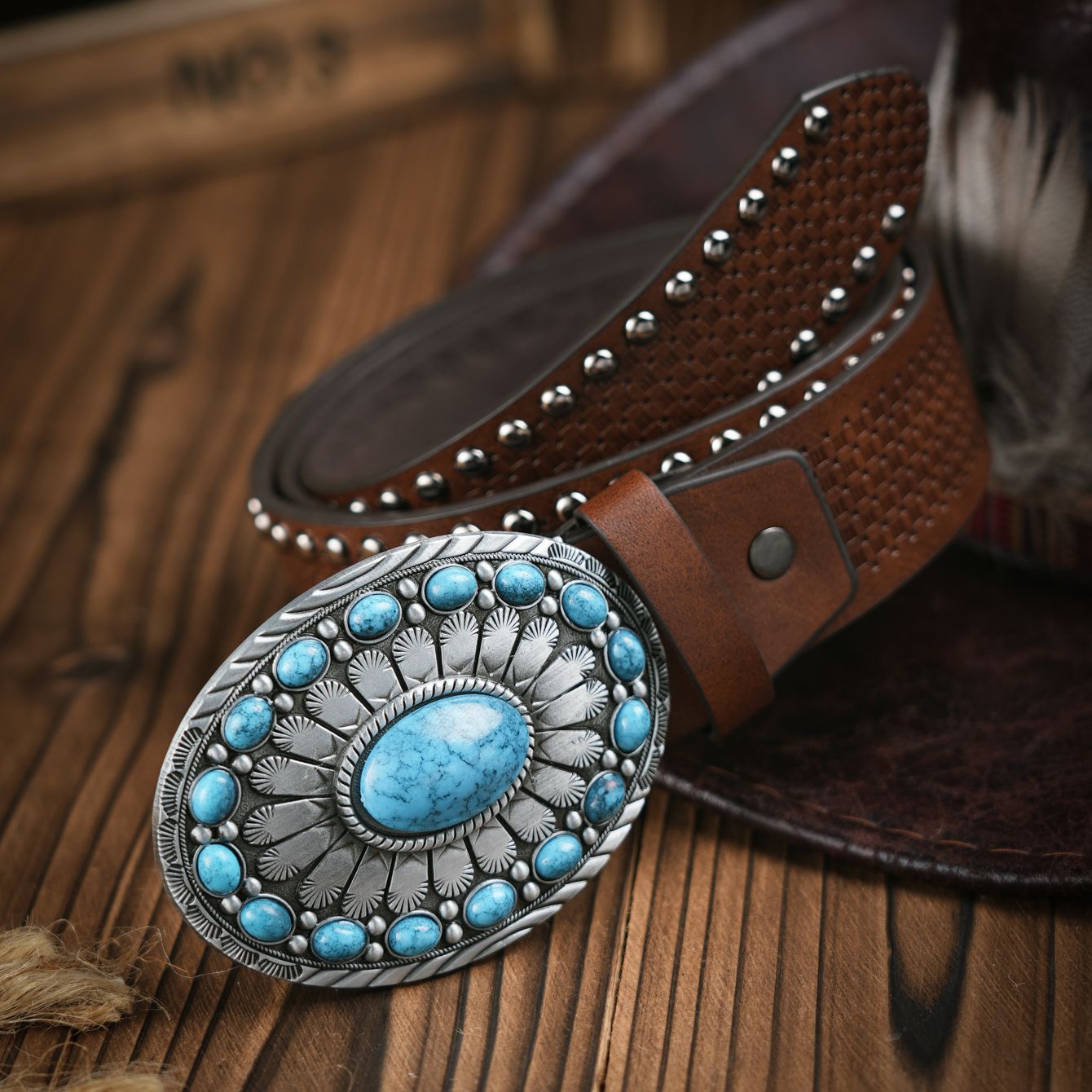 A men's and women's casual ret - Leather Works Belt reseña y precio