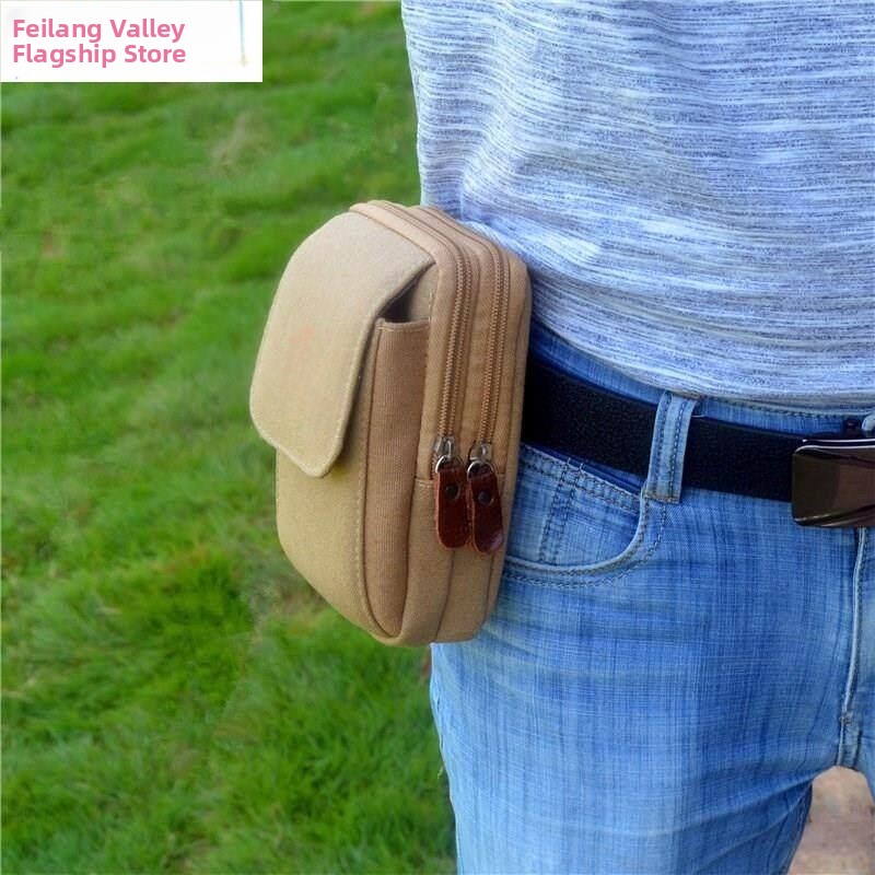 Functional Canvas Phone Bag fo - Leather Works Belt reseña y precio
