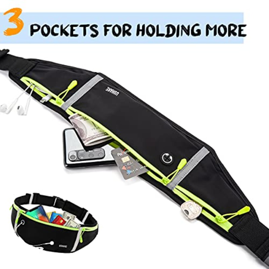 Slim Running Belt, Workout Fan - Leather Workout Belt reseña y precio
