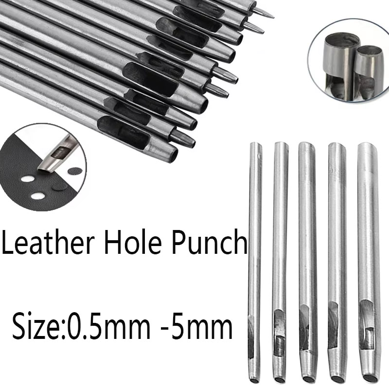0.5-5mm Leather Hole Punch Too - Leather Works Belt reseña y precio