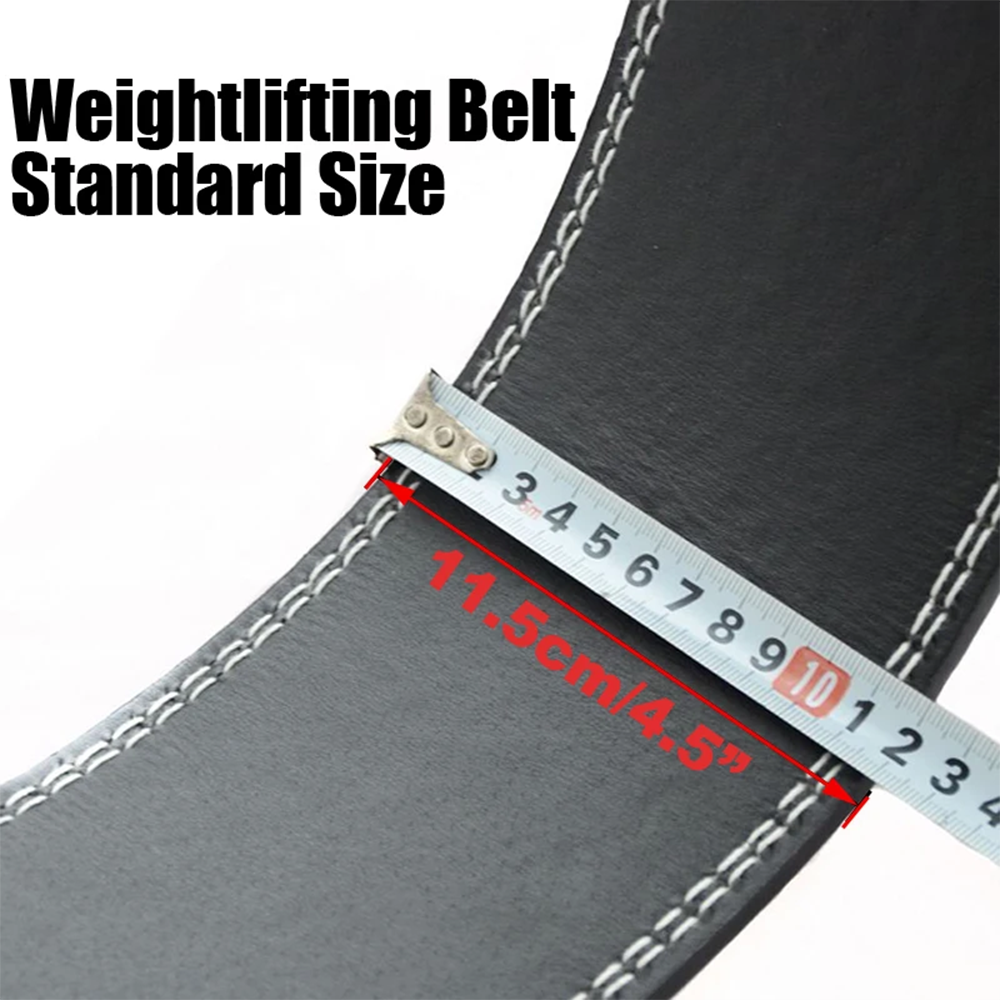 Leather Fitness Weight Lifting - Leather Workout Belt reseña y precio