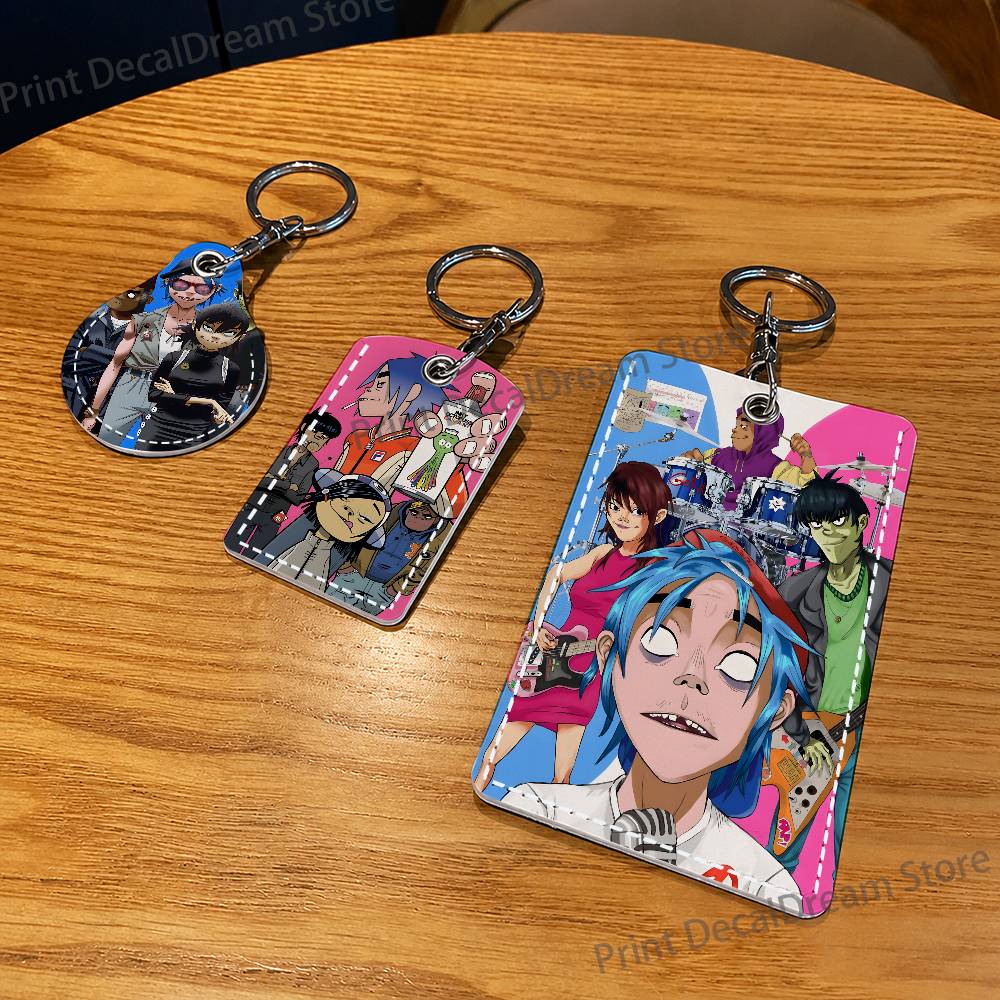Band G-Gorillaz Holder Keychai - Leather Work reseña y precio