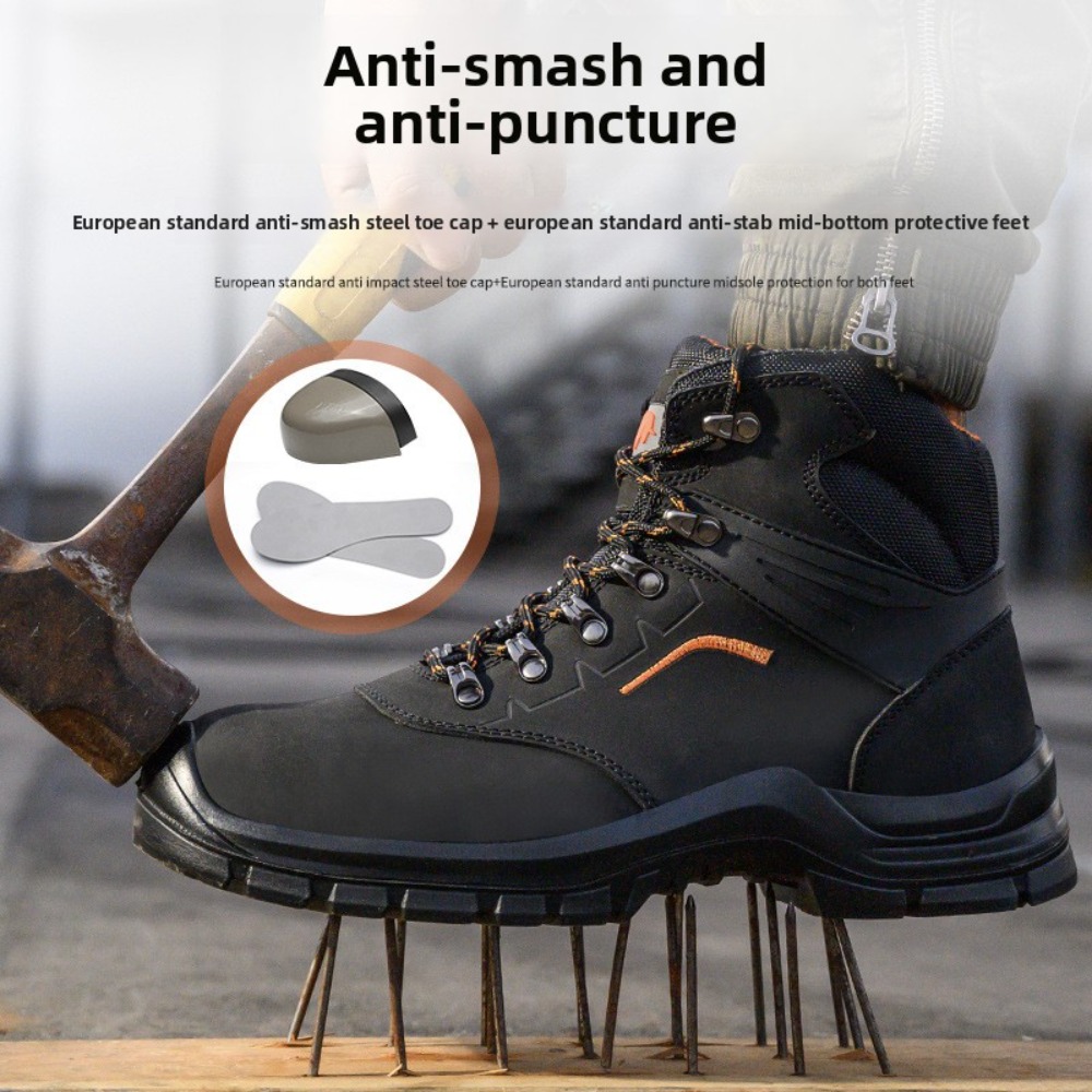 Men's Anti-Static Wear-Resista - Leather Work Factory reseña y precio
