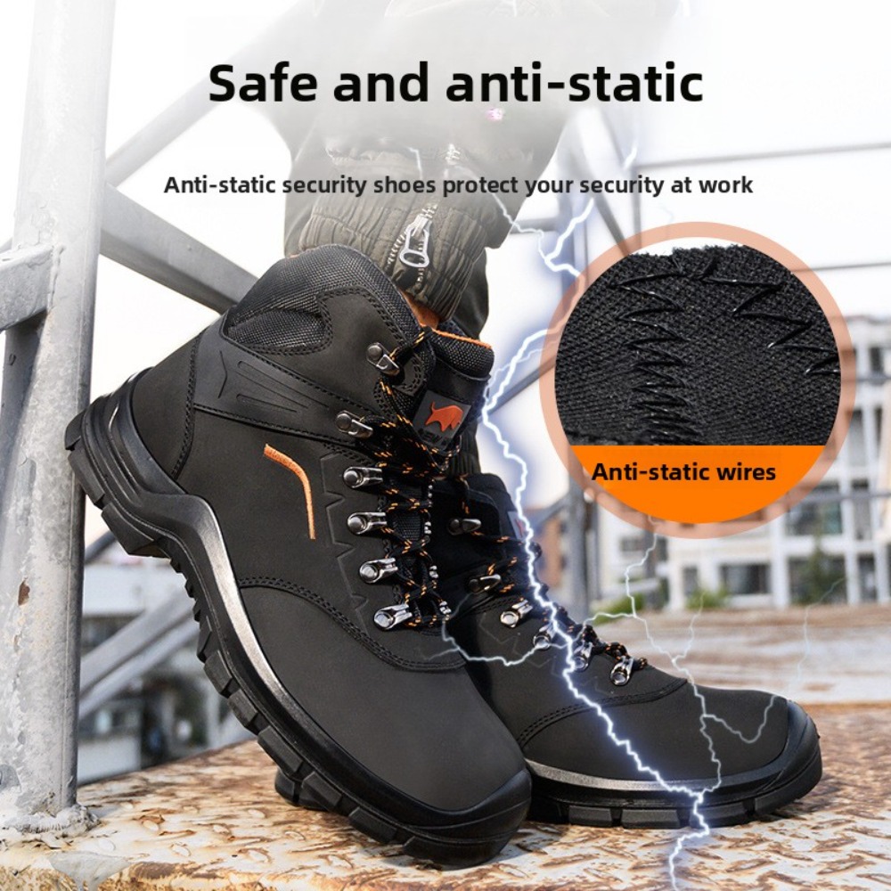 Men's Anti-Static Wear-Resista - Leather Work Factory reseña y precio