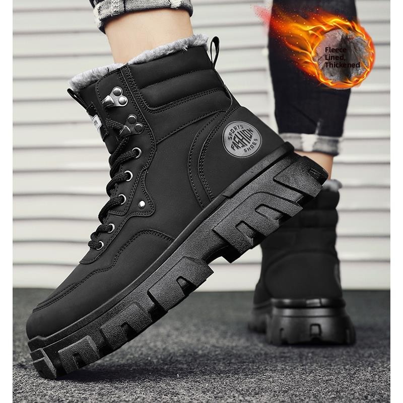 Thickened Wool Inner High Top  - Youtube Leatherwork reseña y precio
