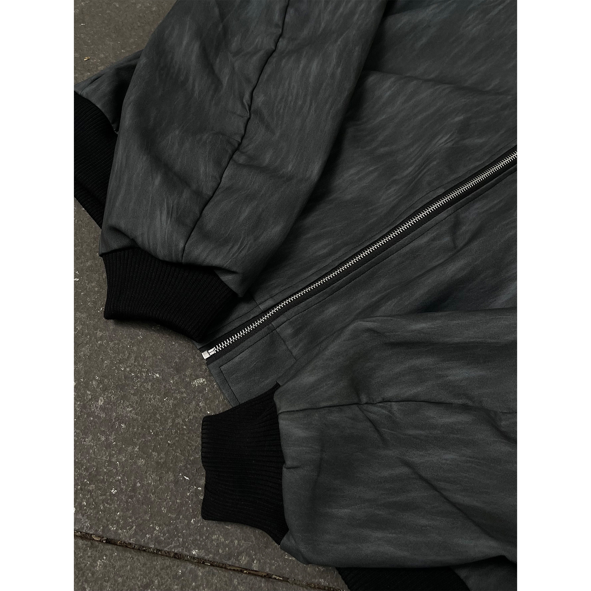 UMI MAO American Retro Work Ja - Leather Work Jacket With Hood reseña y precio