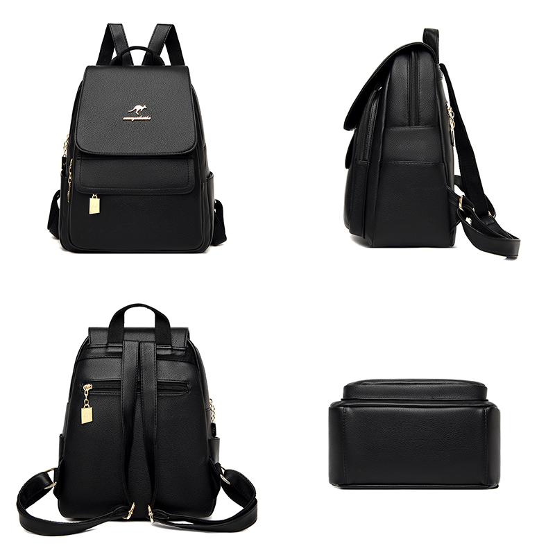 High Quality Leather Backpack  - Leather Work Backpack reseña y precio
