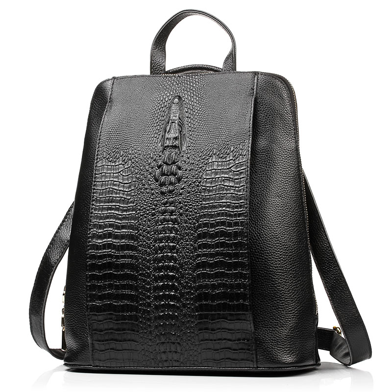 Zency 100% Genuine Leather Kna - Leather Work Backpack reseña y precio