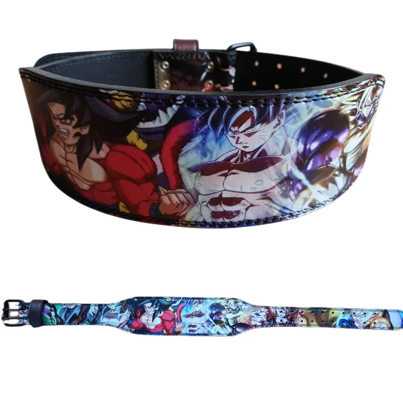 Anime Weight Lifting Belt Leat - Leather Workout Belt reseña y precio