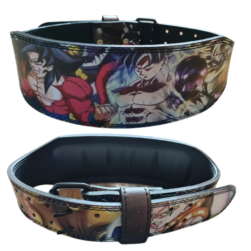 Anime Weight Lifting Belt Leat - Leather Workout Belt reseña y precio