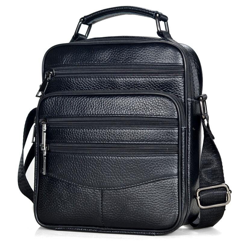 Men Genuine Leather Handbags M - Leather Work Bag Mens reseña y precio