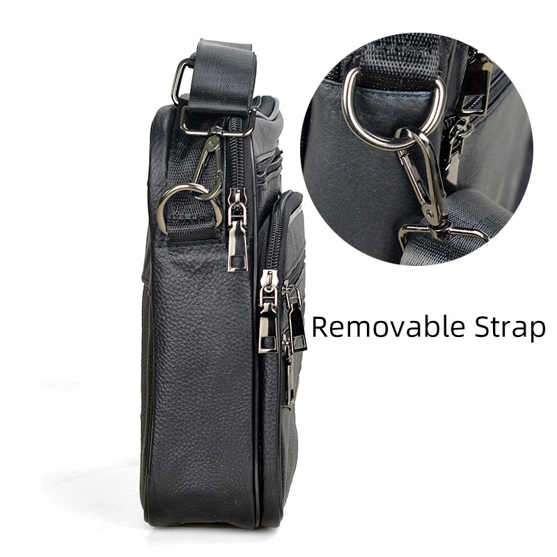 Men Genuine Leather Handbags M - Leather Work Bag Mens reseña y precio