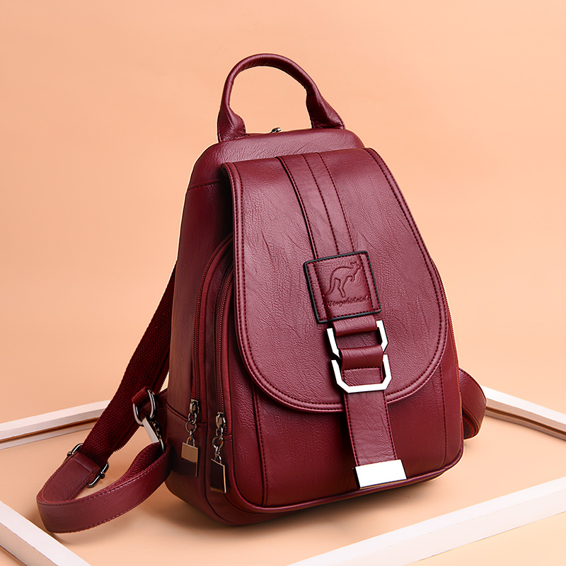HOT 6 Color Women Backpacks Wo - Leather Work Backpack reseña y precio
