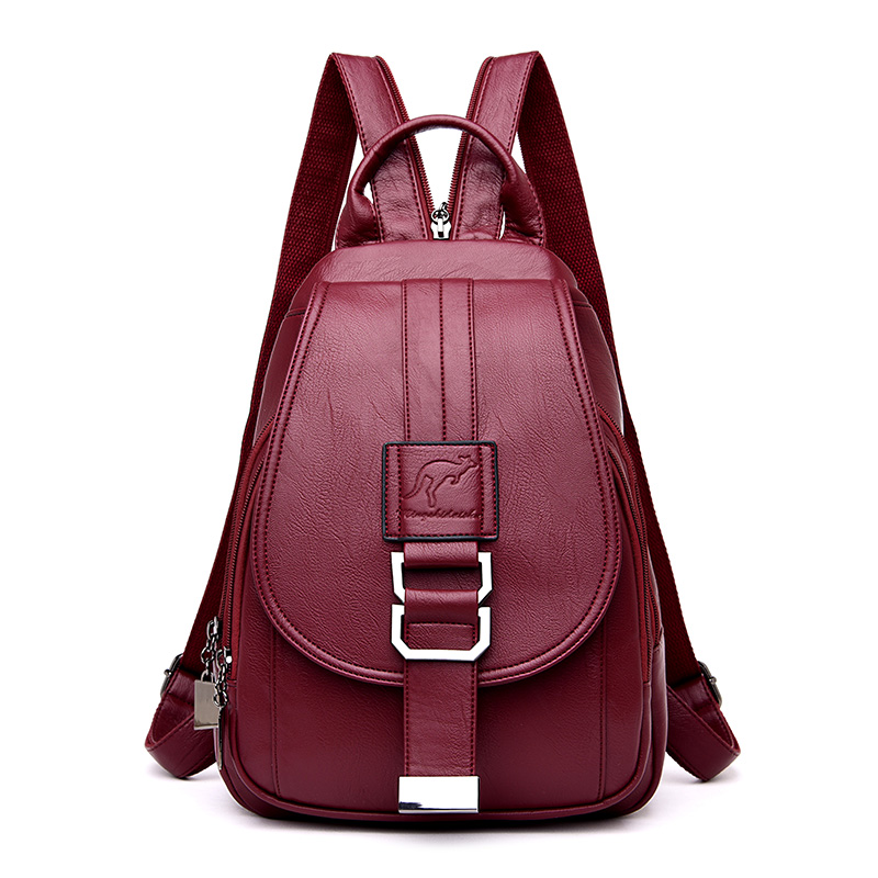 HOT 6 Color Women Backpacks Wo - Leather Work Backpack reseña y precio