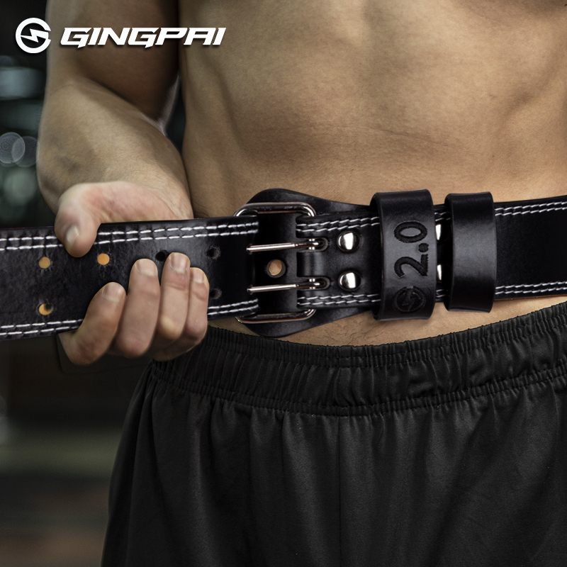 Cowhide Weightlifting Belt for - Leather Workout Belt reseña y precio