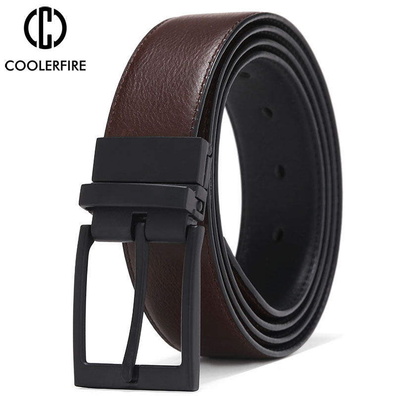 Men Belt Business Dress Belts  - Leather Works Belt reseña y precio