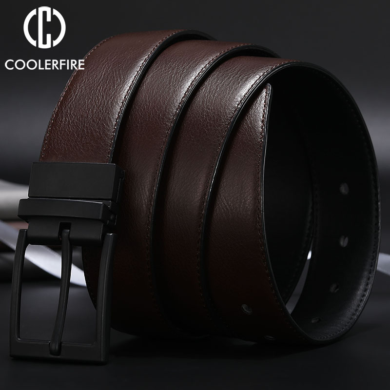 Men Belt Business Dress Belts  - Leather Works Belt reseña y precio