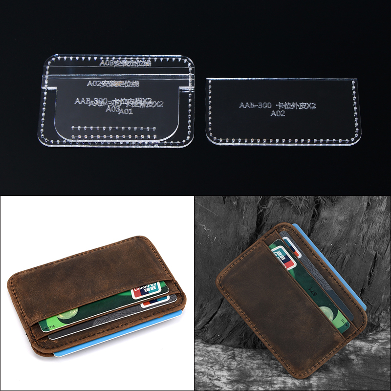 1Set DIY Acrylic Leather Templ - Leatherwork Patterns reseña y precio