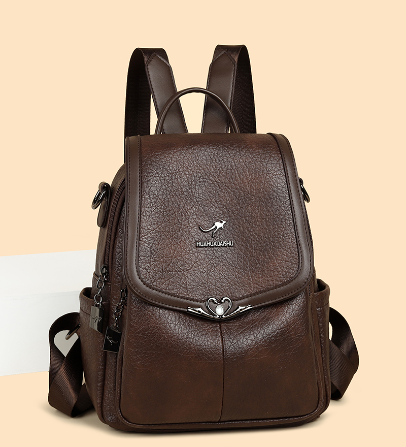 2026 new Ladies Bookbag Rucksa - Leather Work Backpack reseña y precio