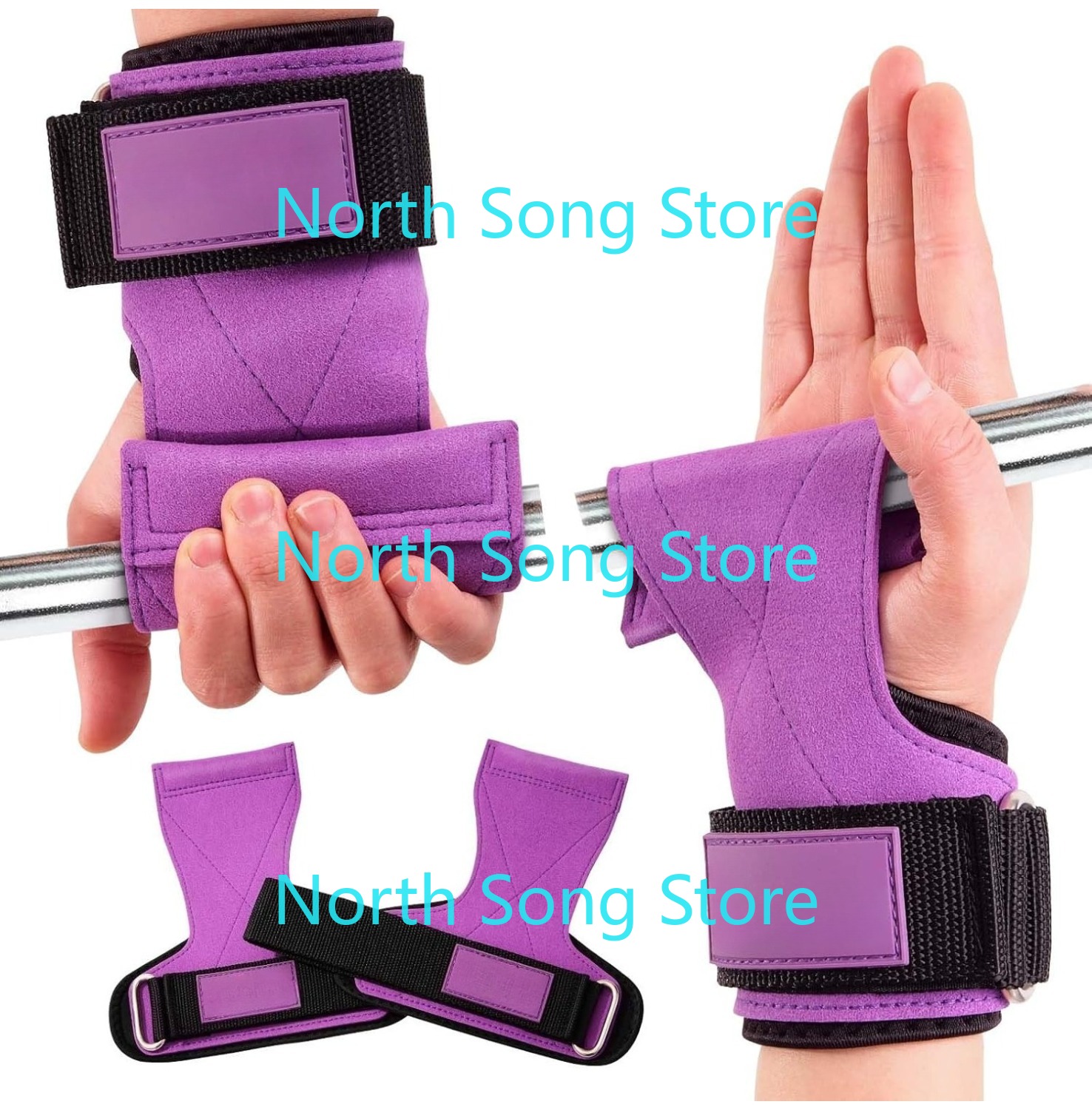 Wrist Straps for Weightlifting - Leather Workout Belt reseña y precio
