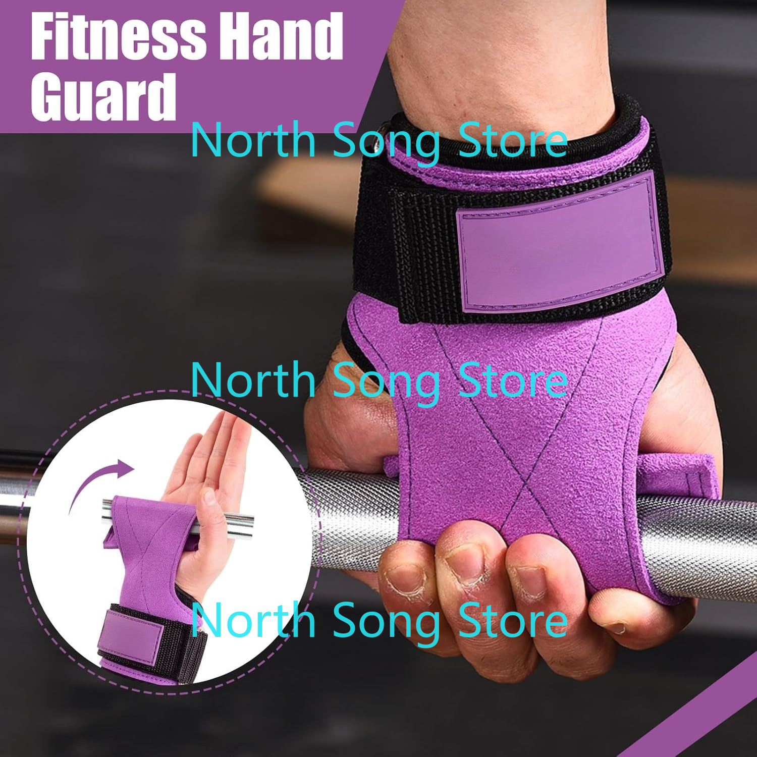 Wrist Straps for Weightlifting - Leather Workout Belt reseña y precio