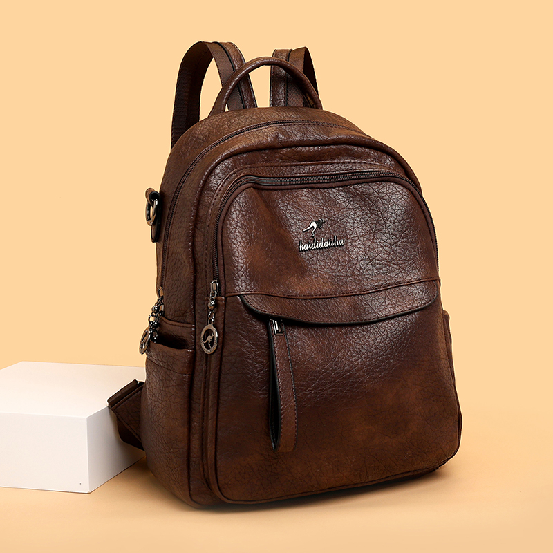 High Quality Leather Backpack  - Leather Work Backpack reseña y precio