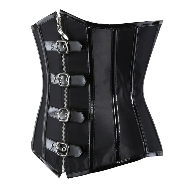 Waist Trainer Gothic Underbust - Leather Workout Belt reseña y precio