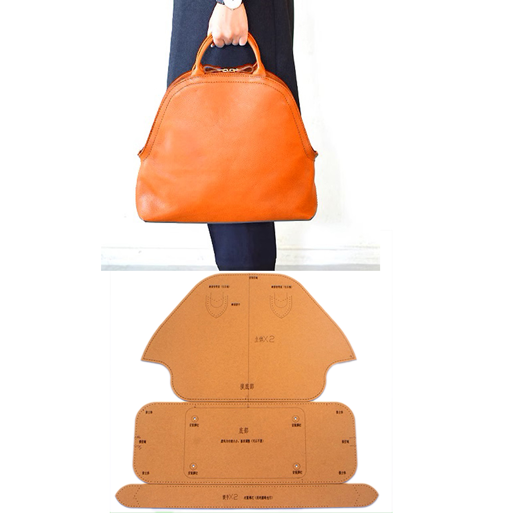 diy Leather kraft shell handba - Leatherwork Patterns reseña y precio