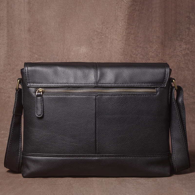 Luxury Design Genuine Leather  - Leather Work Bag Mens reseña y precio