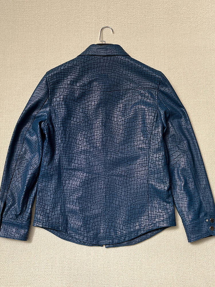 Men Spring Crocodile Pattern R - Leatherwork Patterns reseña y precio