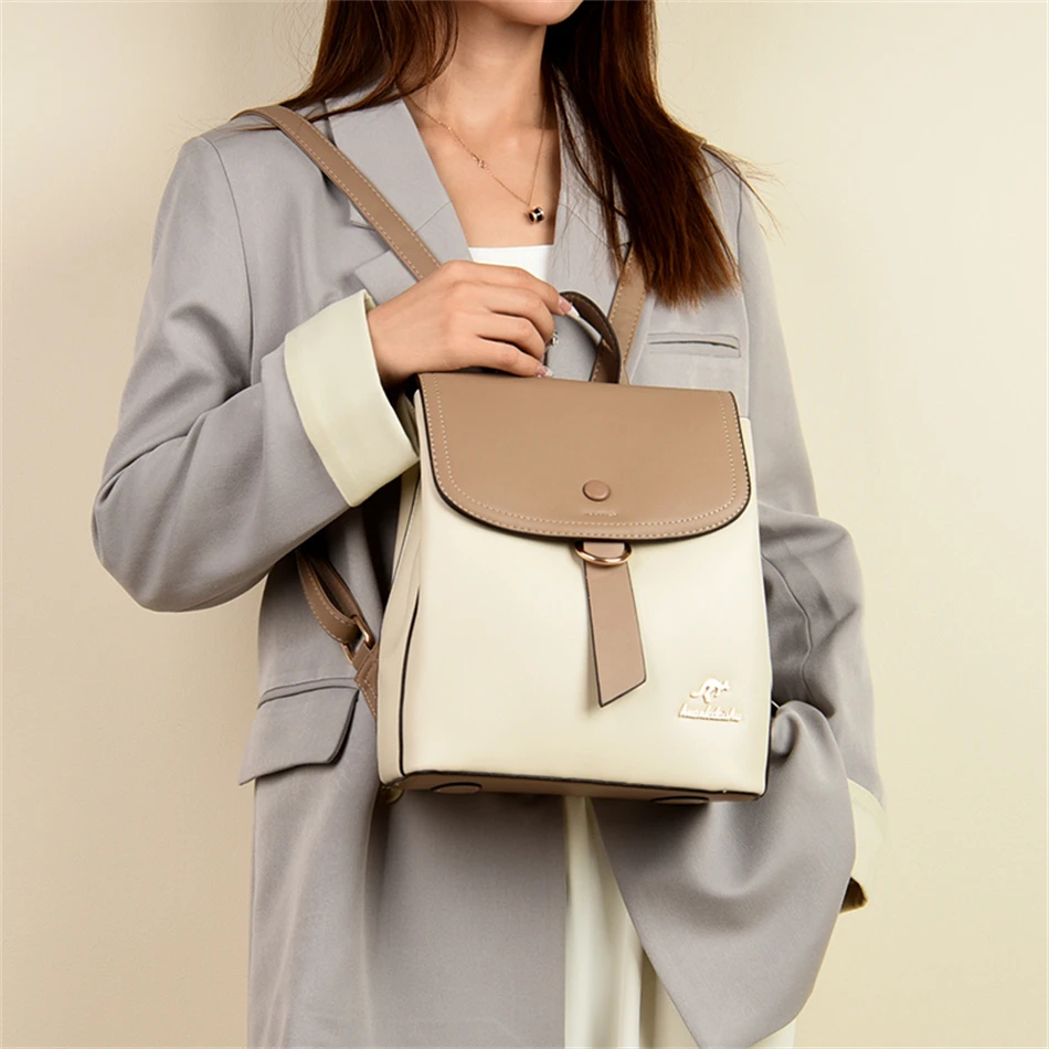 2024 High Quality Fashion Prin - Leather Work Backpack reseña y precio