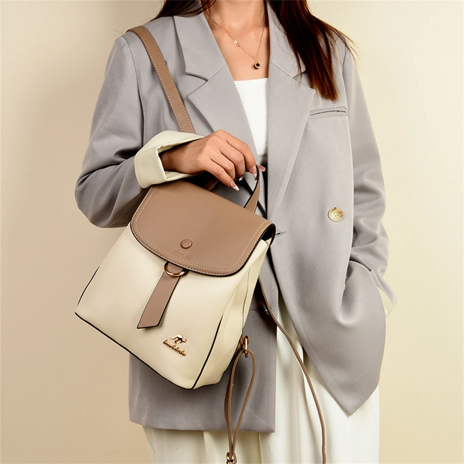 2024 High Quality Fashion Prin - Leather Work Backpack reseña y precio