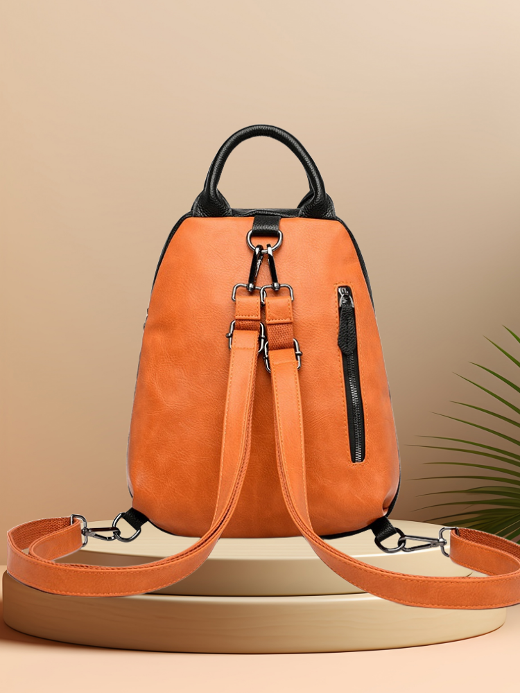 CFUN YA New Luxury Fashion Bac - Leather Work Backpack reseña y precio