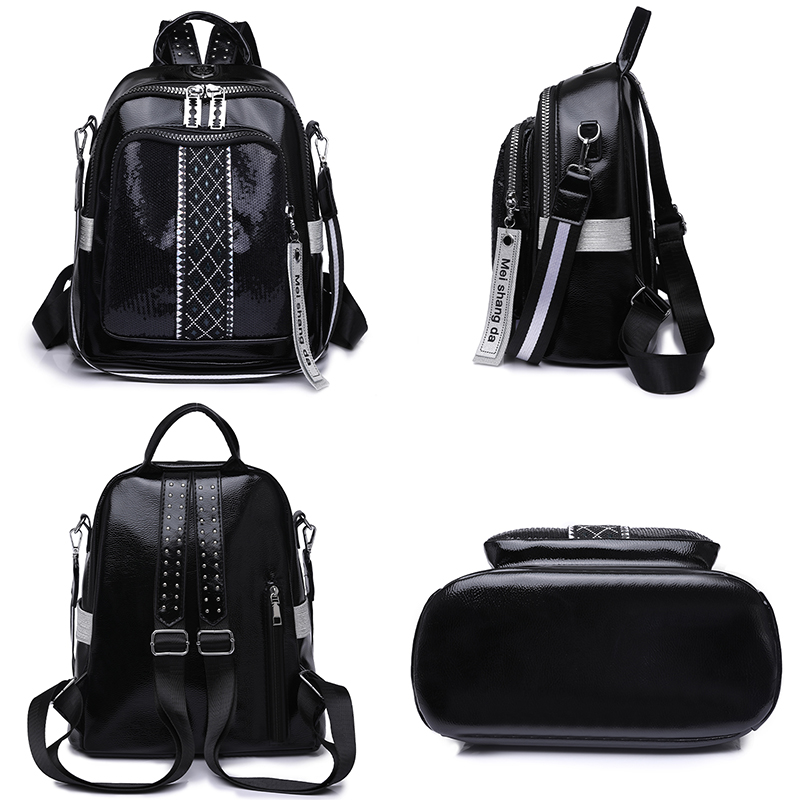 Large Capacity Leather Backpac - Leather Work Backpack reseña y precio