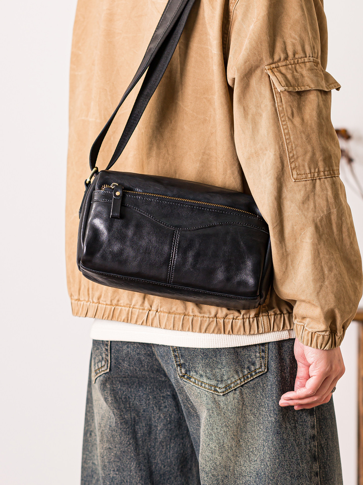 PNDME organizers handmade vint - Leather Work Bag Mens reseña y precio