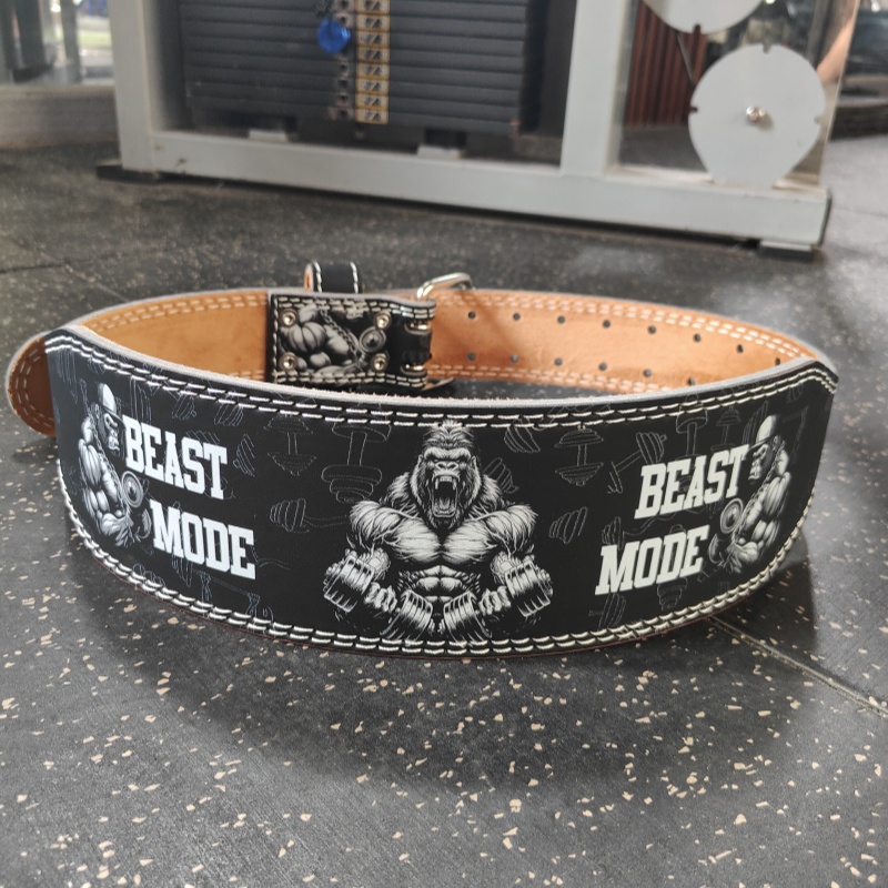 Men Weightlifting Belt Gym Wom - Leather Workout Belt reseña y precio