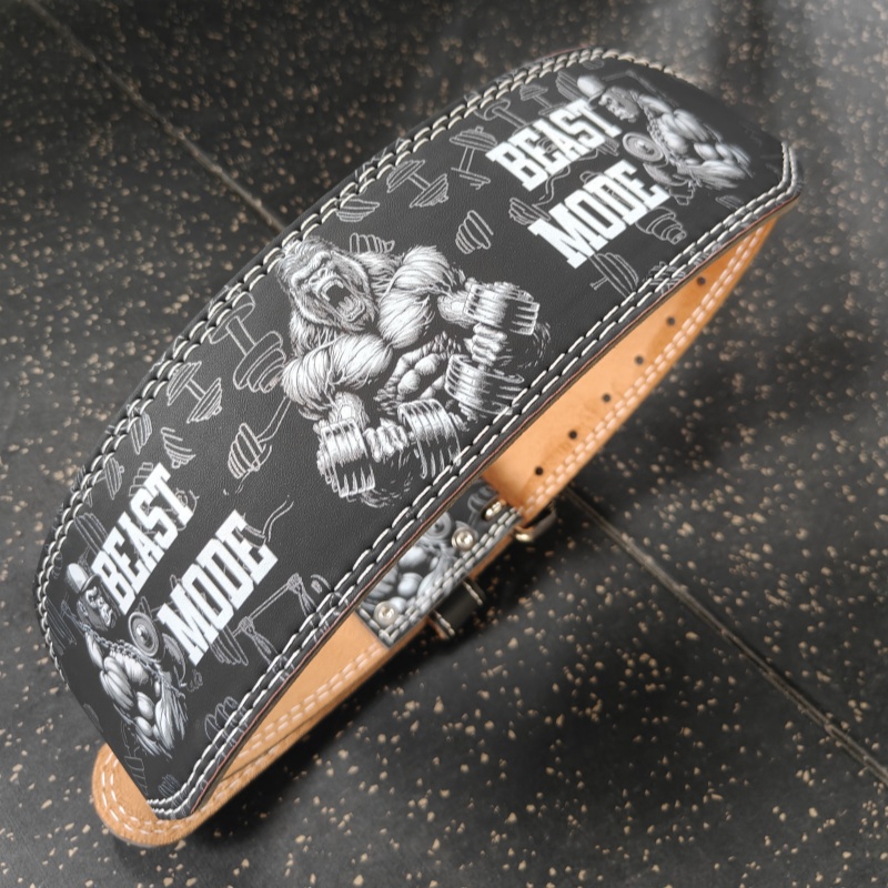 Men Weightlifting Belt Gym Wom - Leather Workout Belt reseña y precio